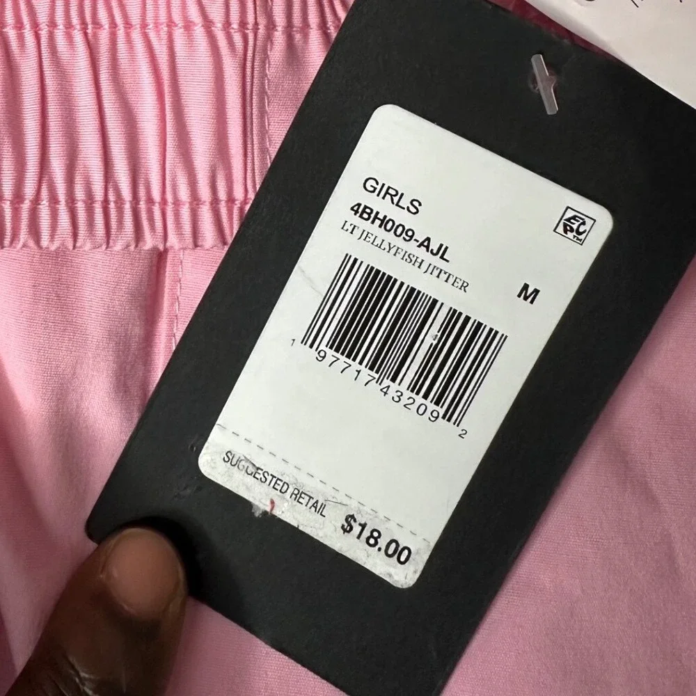Converse Girls Pink Jellyfish Jitter Pull On Skirt Size M 10-12 NWT